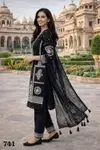 Maya By Mrudangi Georgette Kurti With Bottom Dupatta Online Wholesale
